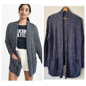 Abercrombie & Fitch Slub Yarn Cardigan